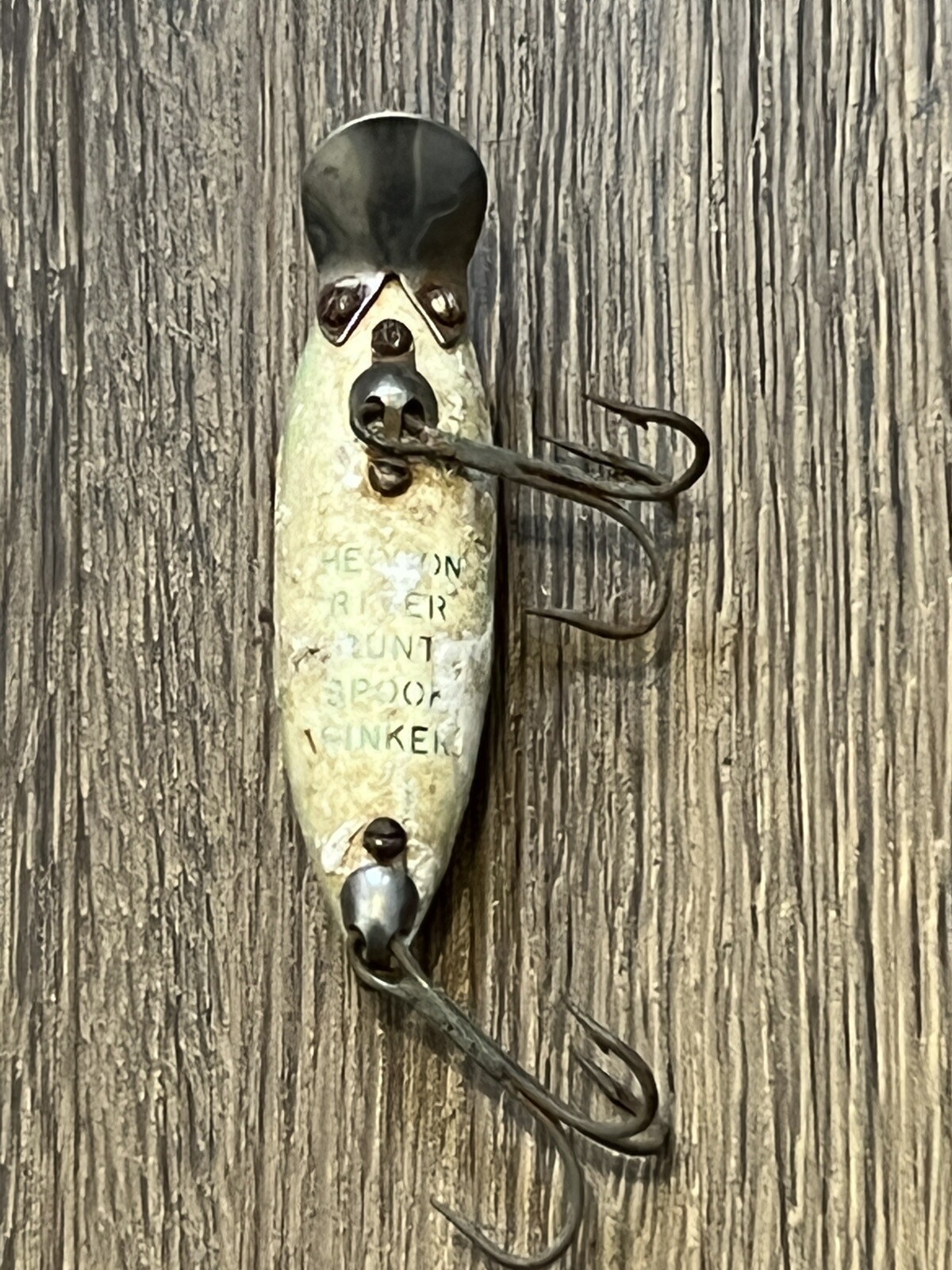 Vintage Heddon Fishing Lure Box 9119 XRG & River Runt Spook Sinker Bass