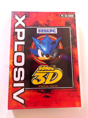 Sonic 3D Flickies Island PC CD-ROM Spiel