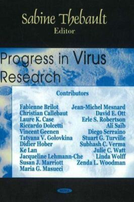Progress in Virus Research by Sabine Thebault (Hardcover) (2005)