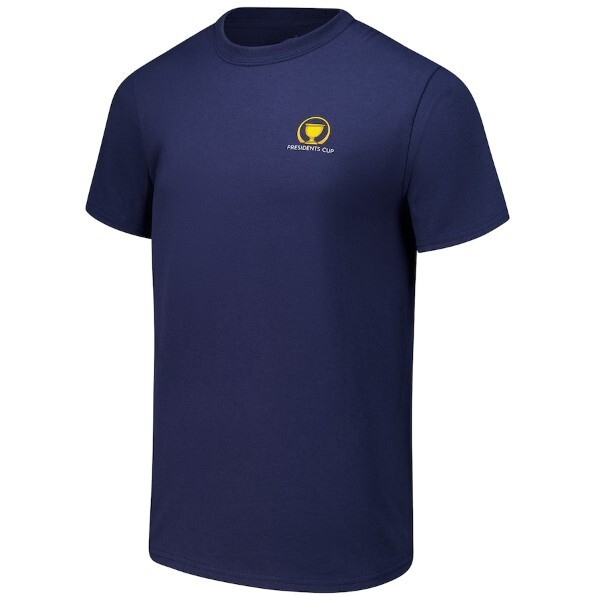 Barstool Golf 2024 Presidents Cup Event Unisex Navy TShirt Size S5XL