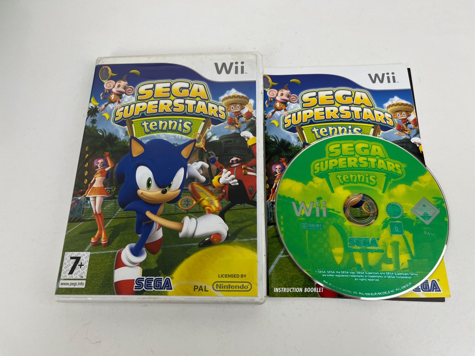 Sega Superstars Tennis Nintendo Wii - PAL Version