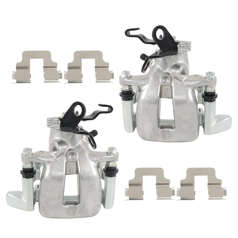 2PCS Rear LH&RH Brake Calipers w/Bracket 06-2008 For Audi 05-2010 for Volkswagen