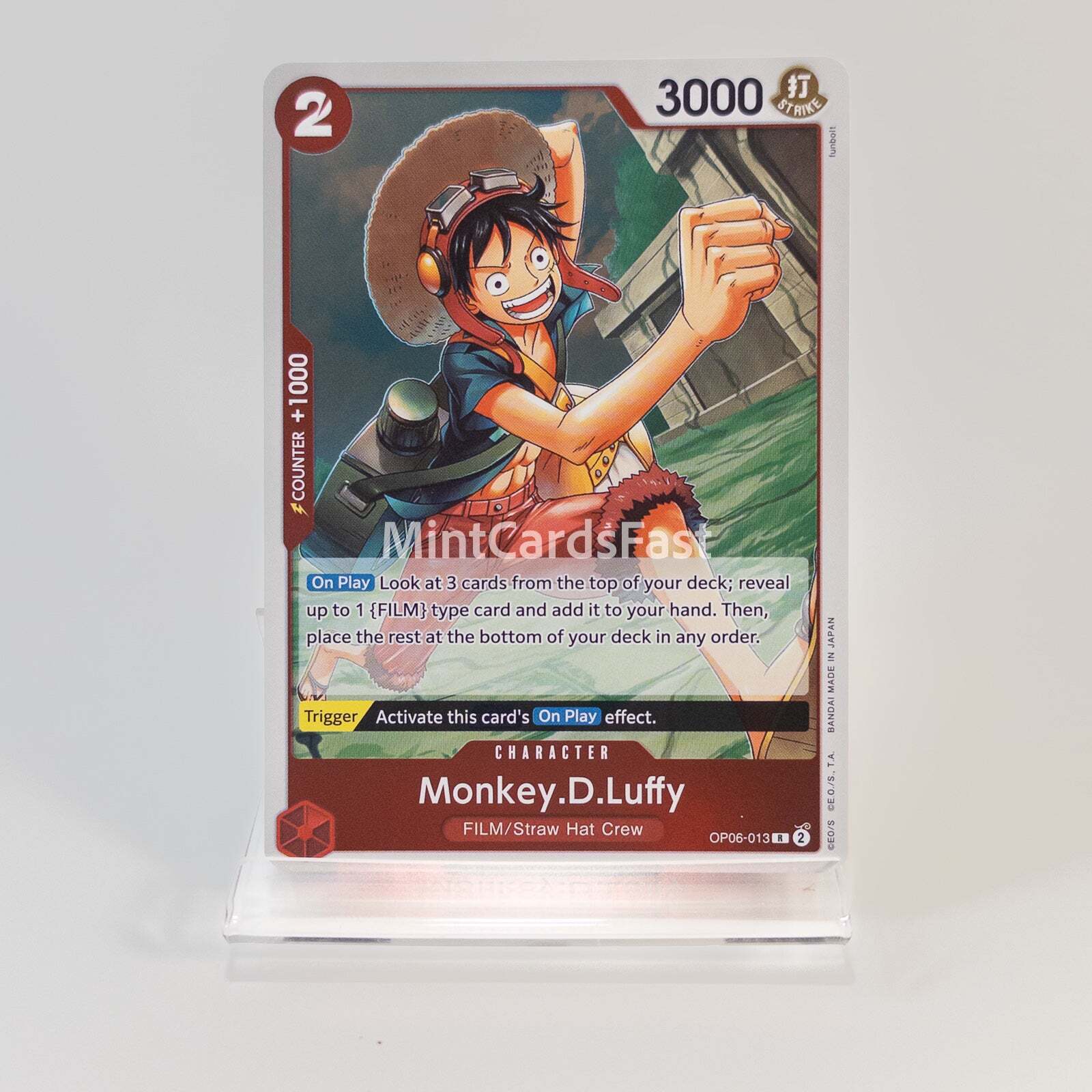 OP06-013 Monkey.D.Luffy English One Piece Card Game