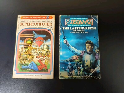 Real Life Gamebook The Last Invasion - Simon Farrell & Supercomputer - Packard 
