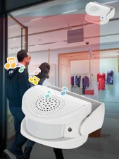 Wireless Door Bell Chimes Open Welcome Entry Motion Sensor Alarm Home Security