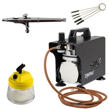 Nail Art - Airbrushset 19 - Sparmax DH101 Airbrush und TC-501X Kompressor