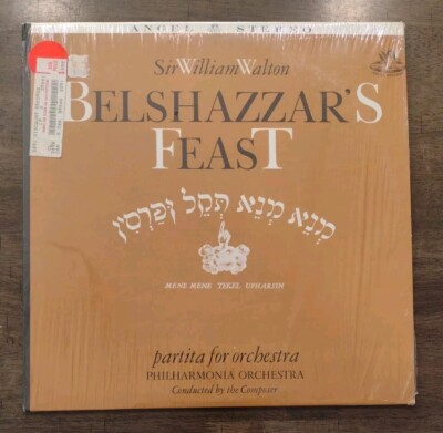Sir William Walton - Belshazzar's Feast (Vinyl LP Vinyl Angel Records S-35681)