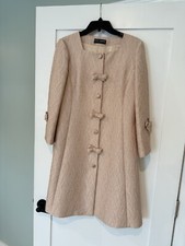 Dolce & Gabbana Floral Jacquard Coat Dress Size 44