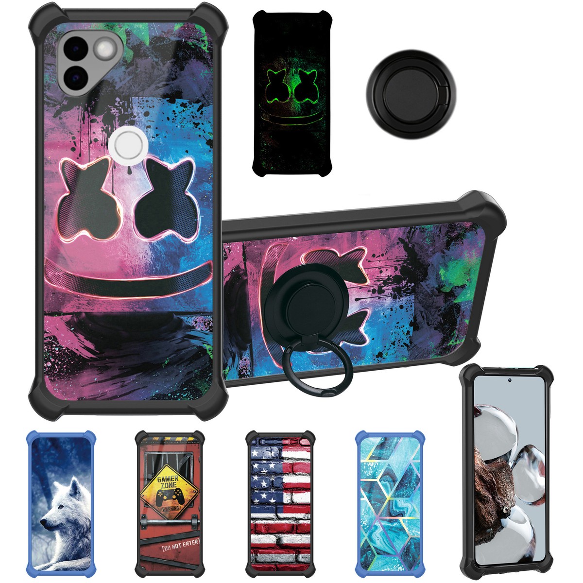 for Osom Solana Mobile Saga Phone Case Cover Glass Screen