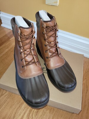 Sperry Mens Cold Bay Boot BOOTS Tan/brown 11 Wide for sale  display picture 1