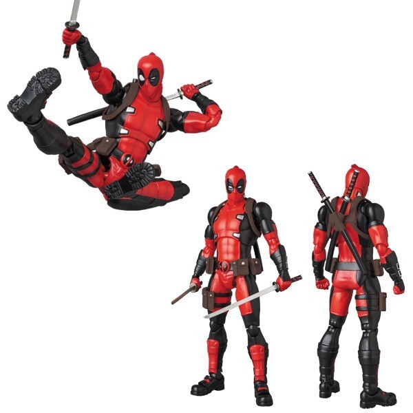 MEDICOM TOY MAFEX No.082 DEADPOOL GURIHIRU ART Ver. Figure FS
