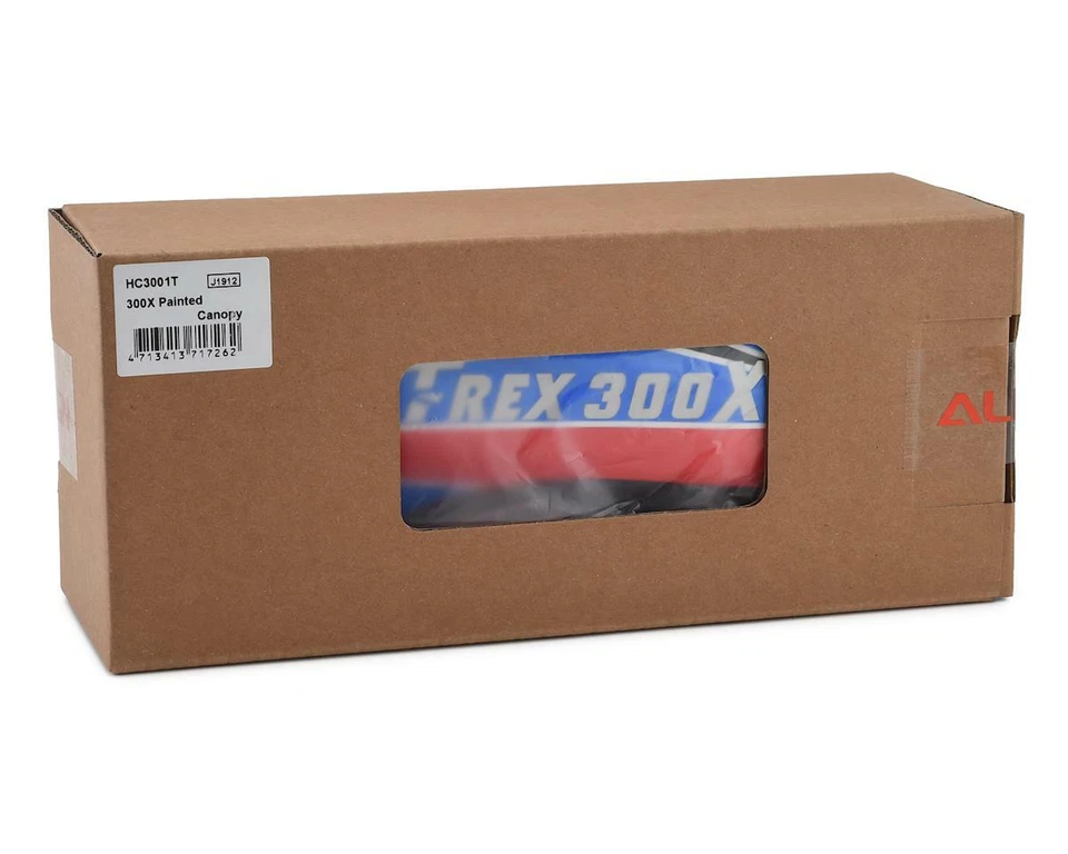 Align T-Rex 300X Painted Canopy (Red/Blue/Yellow) [AGNHC3001] - Image 2 of 2