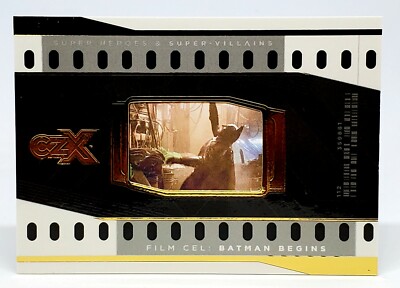 2019 Cryptozoic CZX Super Heroes Super Villains Film Cel FC27 Batman Begins 
