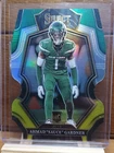 2022 Panini Select Football Green and Yellow Prizm Die-Cut Ahmad "Sauce" Gardner #177