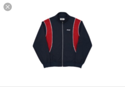 BRAND NEW PALACE SKATEBOARDING PIPELINE TRACK TOP NAVY FW 2016