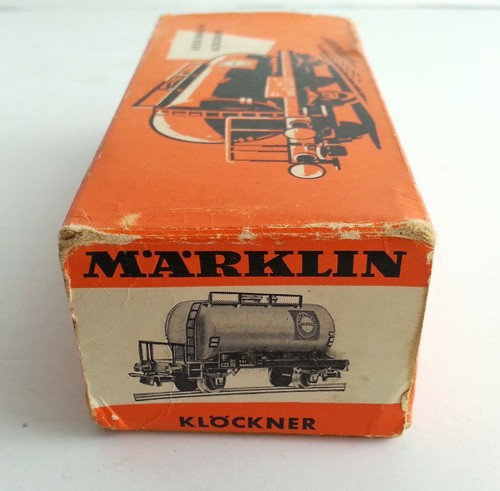 Marklin HO 63701 Tankcar Klöckner Heizöle Tank Train Car Vintage West Germany - Picture 10 of 12