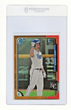 CODY JONES 2015 BOWMAN CHROME DRAFT ORANGE REFRACTOR 12/25  ROYALS