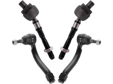 Front Inner and Outer TRQ Tie Rod End Set fits Infiniti Q40 2015 AWD 91DBVQ