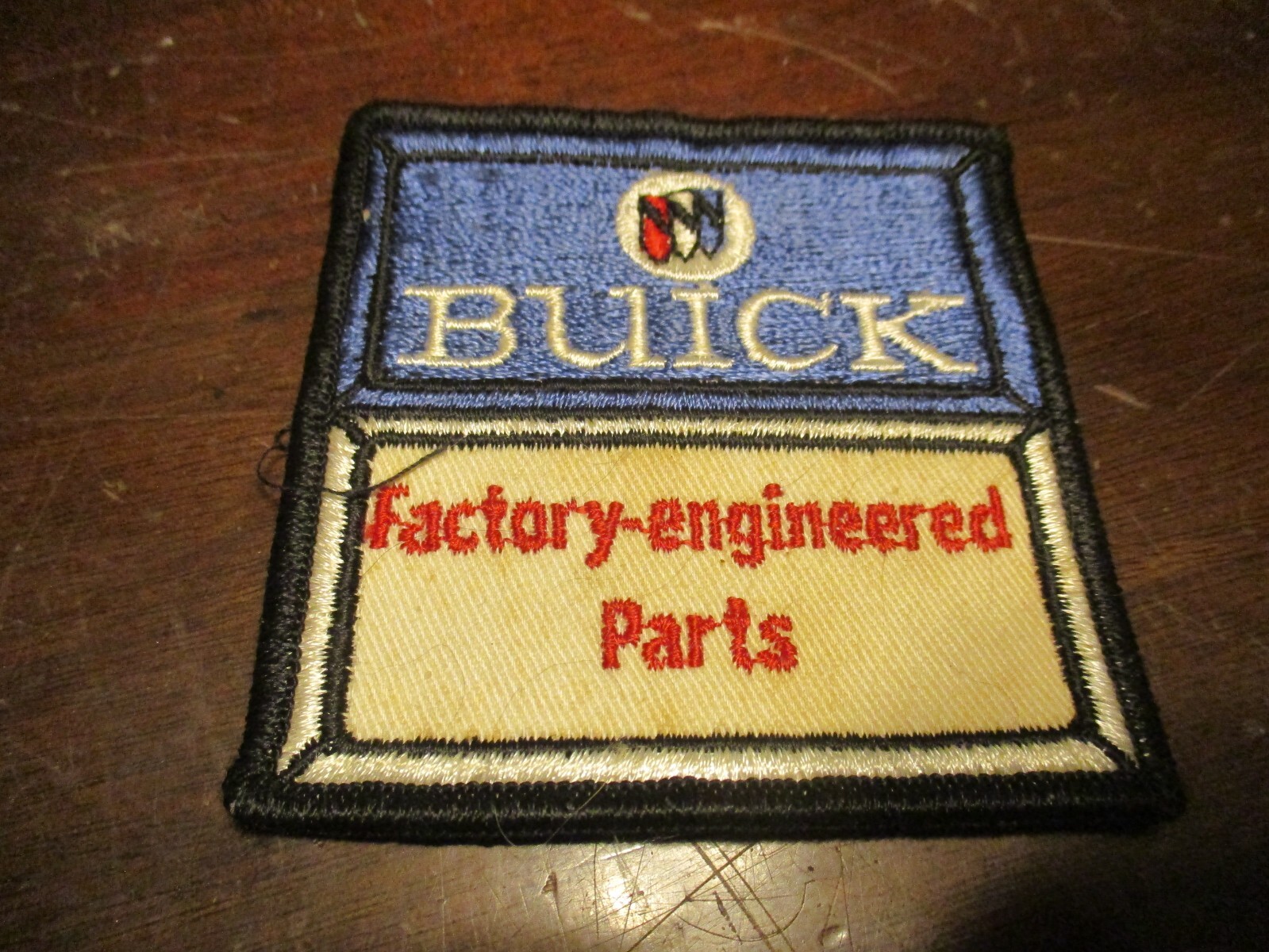 Buick Factory Engineered Parts, auto Dealership employee General Motors patch