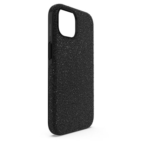 Swarovski Crystal High Smartphone Case iPhone® 15, Black 5680859 (Open Box) - Picture 3 of 5