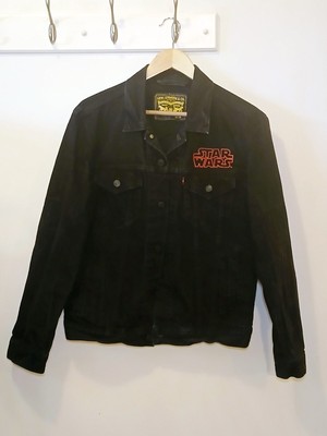 Levi Strauss & Co. Star Wars Size M Star Wars Black Denim Jacket 