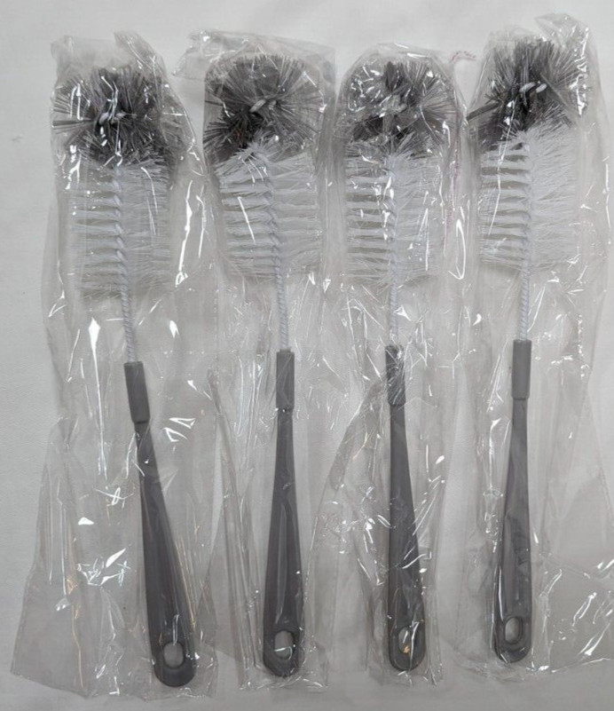 Primula SlimTumbler Accessory Set 8 Reusable Plastic Straws & 4 Bottle Brushes
