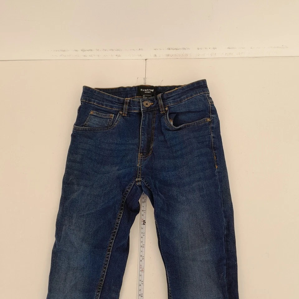 FIRE TRAP JEANS W28 L30 AZUL PARA HOMBRE SKINNY DENIM STRETCH - Imagen 2 de 4