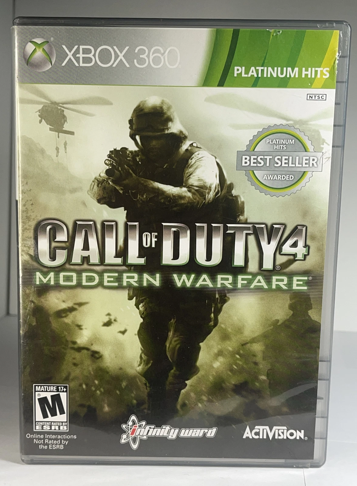 Call Of Duty 4: Modern Warfare (Xbox 360) - Disc & Case Used