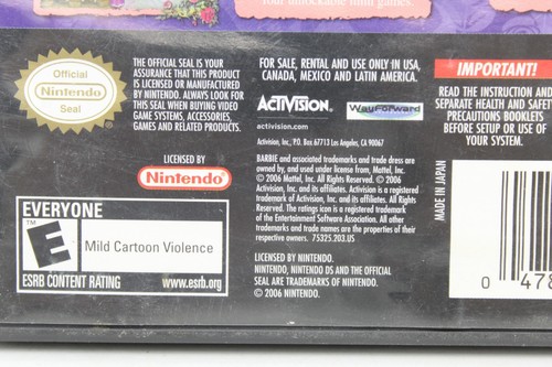 Barbie in the 12 Dancing Princesses (Nintendo DS, 2006) Game, Cartridge & Manual - Picture 5 of 7