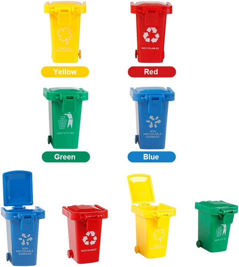 Kids Push Toy Vehicles Garbage Truck'S Trash Cans eBay