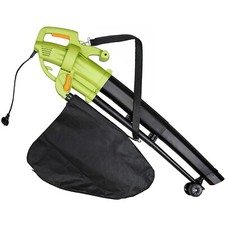 Aspirafoglie soffiatore elettrico da giardino 3 in 1 aspiratore Trituratore