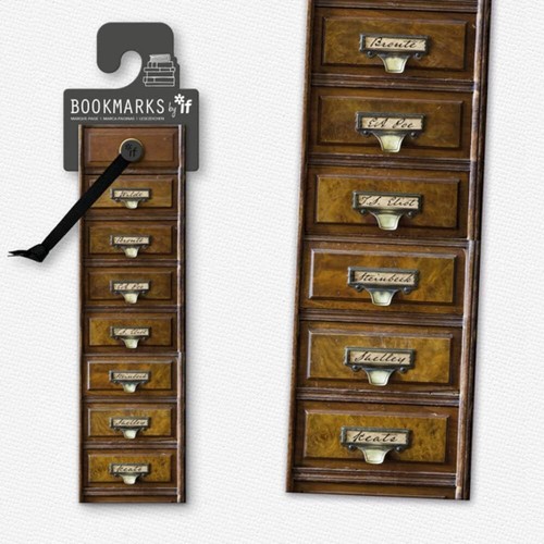 Academia Lesezeichen - Vintage Schubladen