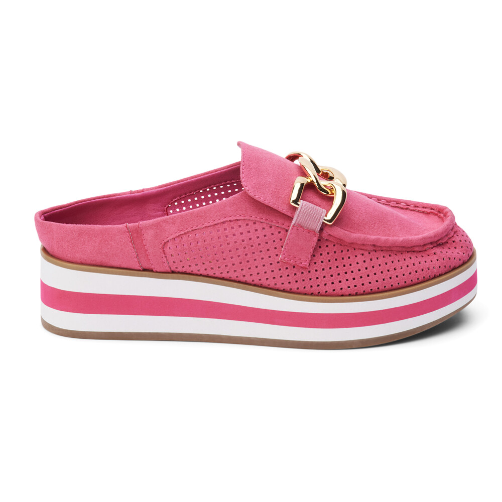 Мокасины-слипоны на платформе с перфорацией COCONUTS by Matisse Minnie Женские розовые MINN 13390₽