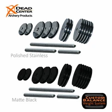 Dead Center Archery Products Custom Balance Weight Kit