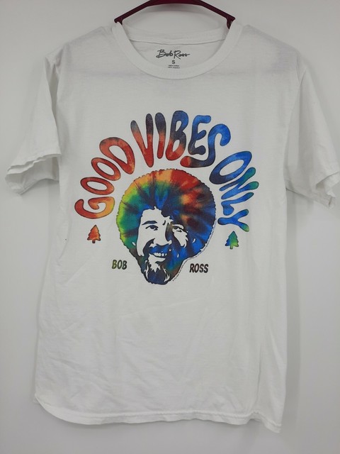 tie dye bob ross shirt