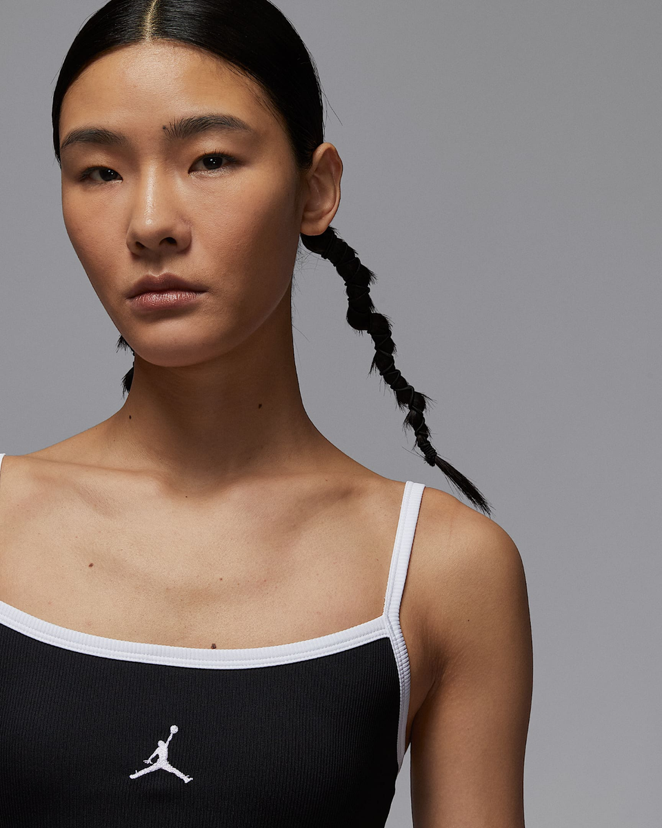 ★ Nike★ Jordan Slim Tank Dress W Black White HJ0063010 HJ NIKE WMNS JORDAN BRK SLIM TANK DRESS HJ0063-010（ドレス