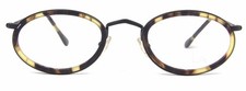 Club LA 5501 Mens Womens Oval Black Tortoise Blond Eyeglasses Austria 1990s NOS