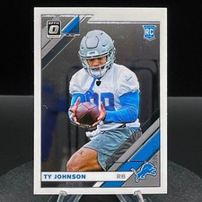 2019 Optic Football - Ty Johnson Rookie RC - #145 MINT