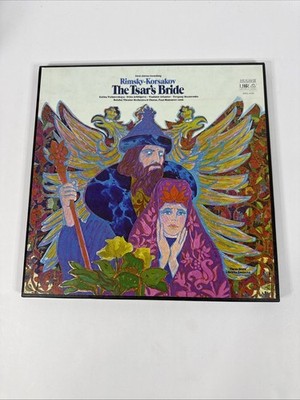 RIMSKY-KORSAKOV the tsar's bride GALINA VISHNEVSKAYA - MANSUROV   / HMV SLS 885