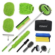 Car Detailing Kit Car Detailing Brush Set 62'' Mop Sponge with Long