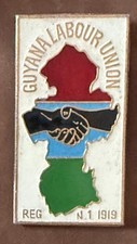 Guyana Labour Union Trade Union Badge