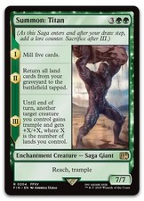 Summon: Titan #204 (NM) Final Fantasy FIN Magic MTG