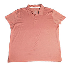    Men's Striped Polo Shirt - All In Motion Salmon XXL