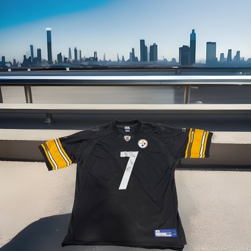 NFL Vintage Pittsburgh Steelers Ben Roethlisberger #7 Jersey Reebok Size XXL - Picture 3 of 14