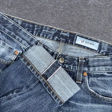 AG Adriano Goldschmied The Tellis Jeans Mens 32x34 Blue Modern Slim Selvedge USA