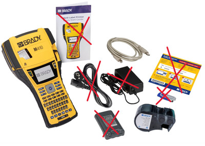 Brady M410 Etikettendrucker mobil mit Workstation Suite ersetzt BMP41