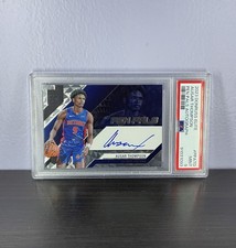 2023-24 Donruss Elite Pen Pals On Card Auto AUSAR THOMPSON RC PSA 9