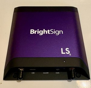 BrightSign LS445 Digital Signage Appliance 4K Expanded Model (Never Used)