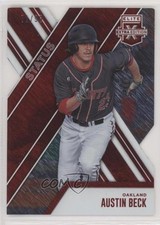 2017 Panini Elite Extra Edition Status Red Die-Cut 71/99 Austin Beck #6 y0i