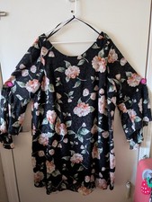 SALE $13.99 Jessica Howard Plus Size 24  Black Special Occasion Dress